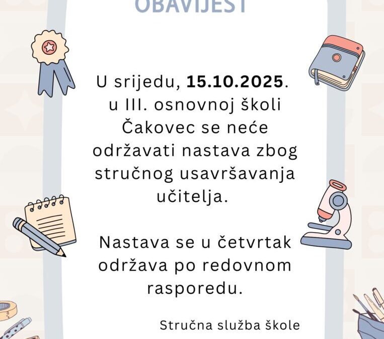 OBAVIJEST
