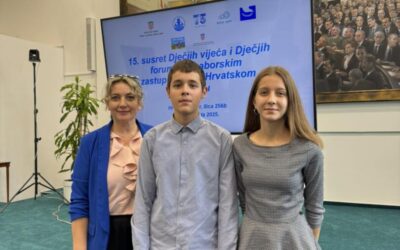 15. Susret Dječjih vijeća i Dječjih foruma sa saborskim zastupnicima