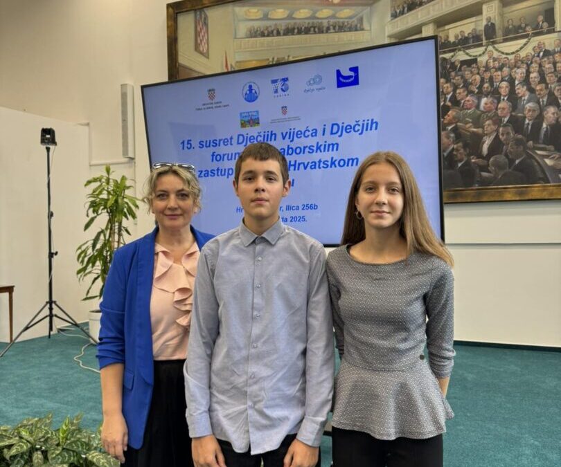 15. Susret Dječjih vijeća i Dječjih foruma sa saborskim zastupnicima