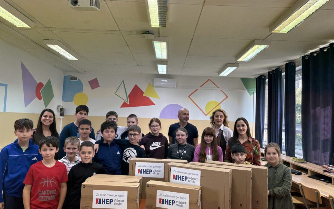 III. osnovna škola Čakovec među pobjednicima HEP-ovog nagradnog natječaja „Za naše male genijalce“