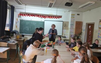 Zajednička likovno-kreativna radionica spojila kreativnost i suradnju učenika III. OŠ Čakovec i Gospodarske škole Čakovec