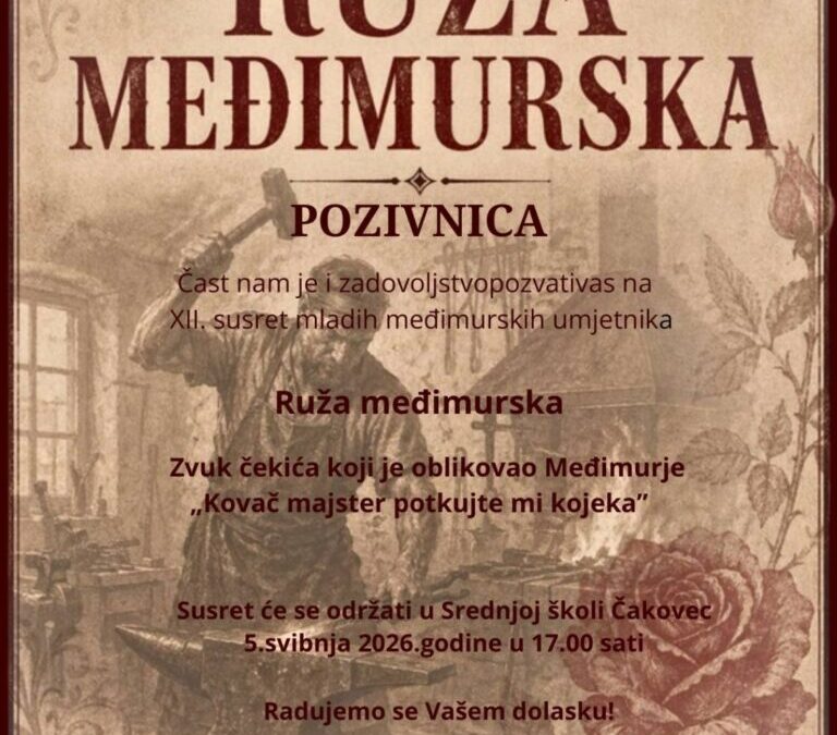 Pozivnica – Ruža međimurska